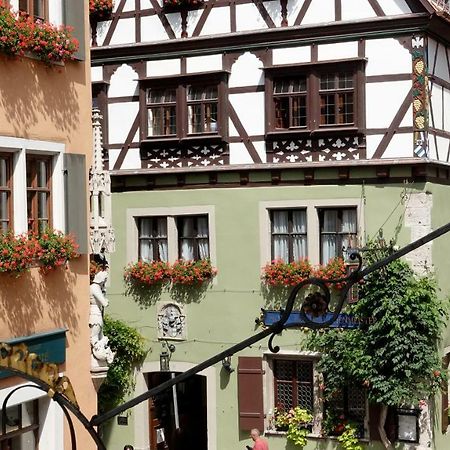 Hotel Reichskuechenmeister Rothenburg ob der Tauber Bagian luar foto