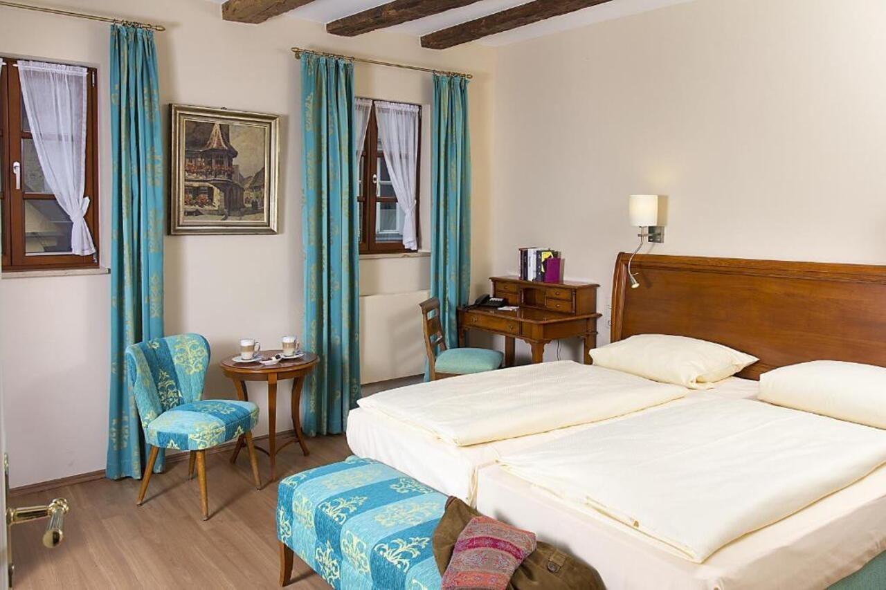 Hotel Reichskuechenmeister Rothenburg ob der Tauber Bagian luar foto