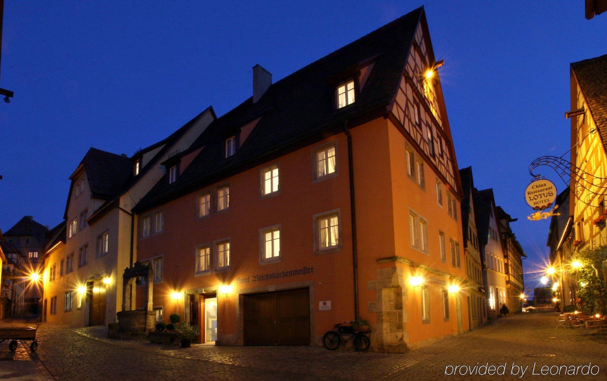 Hotel Reichskuechenmeister Rothenburg ob der Tauber Bagian luar foto