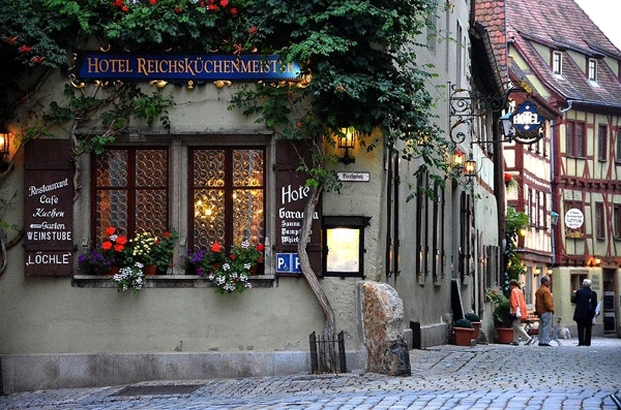 Hotel Reichskuechenmeister Rothenburg ob der Tauber Bagian luar foto