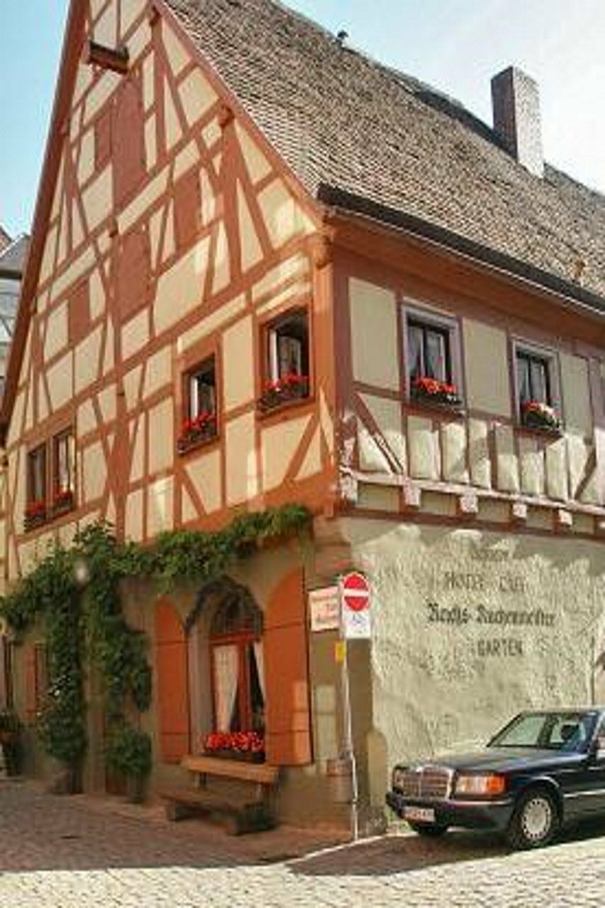 Hotel Reichskuechenmeister Rothenburg ob der Tauber Bagian luar foto