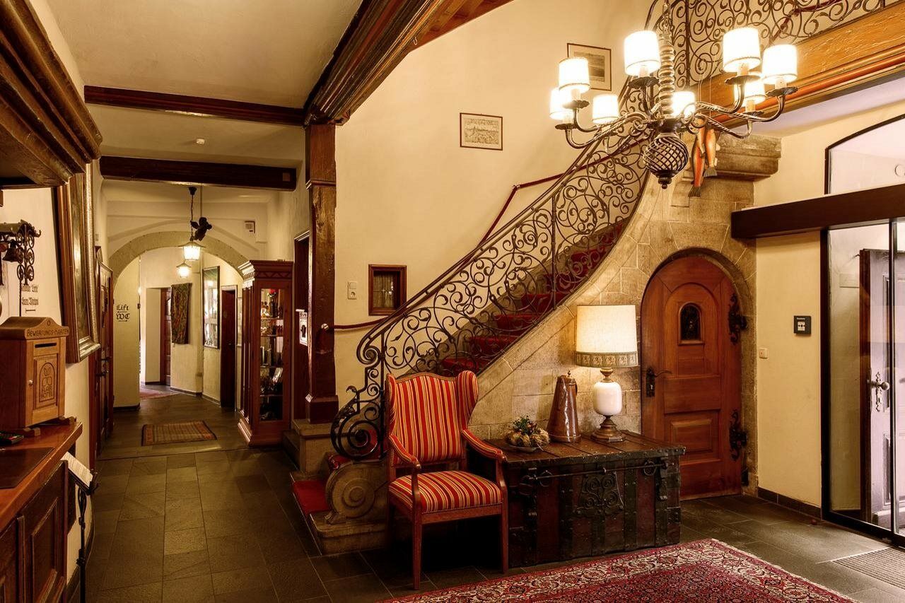 Hotel Reichskuechenmeister Rothenburg ob der Tauber Bagian luar foto